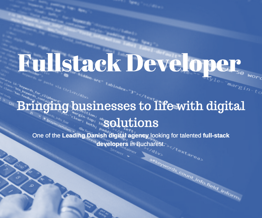 Fullstack Web and Application Developer